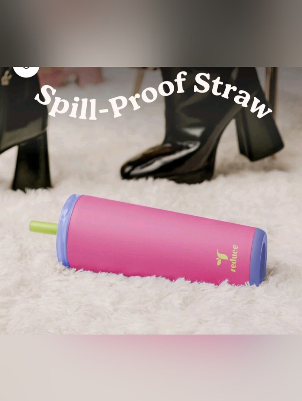Reduce Pink Halo Tumbler 22 OZ - Picture 5 of 6